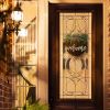 Welcome Wreath Sign For Front Door Porch Decor Farmhouse Front Door Wreath Rustic Style - Round Hanging Spring Summer Christmas Decoration For Home In