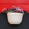 Flowerpot Fade-Less Fall-Resistant Ornamental Drain Hole Eco-Friendly Plant Pot Plant Accessories
