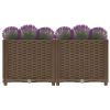 Raised Bed 31.5"X15.7"X15" Polypropylene