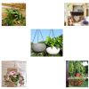 Hanging Pendant Chain Pot Flowers Basket Plants Replacement Lanterns Decoration