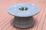 Direct Wicker Outdoor And Garden Patio Sofa Set 6Pcs Reconfigurable Stylish And Modern Style With Seat Cushion And Coffee Table