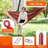 Breathable Hammock With Two Anti Roll Balance Beam