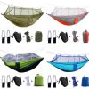 Camping Hammock With Mosquito Net Ultralight Portable Nylon Outdoor Windproof Anti-Mosquito Swing Sleeping Hammock