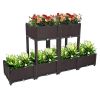 6Pcs Free Splicing Injection Planting Box Xh