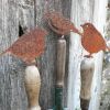 Garden Insert Card Bird Garden Decoration Plug-In Iron Sheet Family Simulation Gardening Decorations