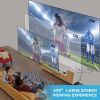 Mooka Wifi Projector 7500L Hd 1080P Movie Home Theater 200'' Display Wireless Us