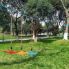 Ninja Swing Toys, Jungle Gym Set Attachments, Obstacle Course Accessories - 360Ã‚Â° Spinning Swing Toys For Kids - 20-37Inches Adjustable Monkey Jungle