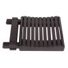 Folding Bamboo Step Stool For Shower, Leg Shaving And Foot Rest, Fully Assembled Wooden Spa Bath Chair For Adults Kids Disabled Women Elderly
