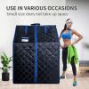 Sojourner Portable Sauna For Home - Steam Sauna Tent;  Personal Sauna - Sauna Heater;  Tent;  Chair;  Remote Included For Home Sauna - Enjoy Your Own