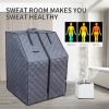 Sojourner Portable Sauna For Home - Steam Sauna Tent;  Personal Sauna - Sauna Heater;  Tent;  Chair;  Remote Included For Home Sauna - Enjoy Your Own