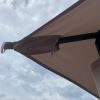 10X10 Ft Outdoor Patio Garden Gazebo Canopy, Outdoor Shading, Gazebo Tent With Curtains