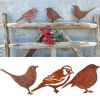 Garden Insert Card Bird Garden Decoration Plug-In Iron Sheet Family Simulation Gardening Decorations