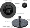 Garden Solar Water Fountain With 1.5W Pump