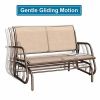 2 Person Swing Glider Chair Patio Swing Bench Garden Rocking Seat For Outdoor Patio,Backyard,Deck Swimming Pool