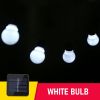 Led Solar Light Outdoor Garland Street G50 Bulb String Light As Christmas Decoration Lamp For Garden Indoor Holiday Lighting
