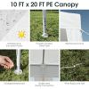 Outdoor Activities Waterproof And Sun-Proof 10 X 20 Feet Canopy Tent