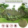 600Lbs Load 2 Persons Hammock With Mosquito Net Outdoor Hiking Camping Hommock Portable Nylon Swing Hanging Bed