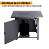 50,000 Btu Square 28 Inch/30Inch  Outdoor Gas Fire Pit Tablegas Firepits With Lava Rocks & Water-Proof Cover Xh