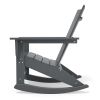 Rocking Adirondack Chairs Patio Rocker All-Weather Resistant, Hdpe Plastic Resin Outdoor Lounge Furniture,Lawn Chairs For Campfire, Fire Pit, Garden,