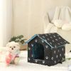 Stray Cat And Dog Removable And Waterproof Nest; Dog Nest; Outdoor Cat'S And Dog'S House; Pet Cage; Removable And Washable Tent