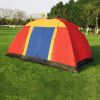 Bosonshop Outdoor 8 Person Camping Tent Easy Set Up Party Large Tent For Traveling Hiking With Portable Bag, Blue
