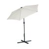 Outdoor Patio Umbrella Table Market Umbrella With Push Button Tilt And 360 Degree Rotation Crank For Garden, Deck, Backyard, Pool Xh