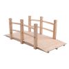 Arch Bridge Small Wooden Bridge Courtyard Outdoor Anticorrosive Wood Landscape Bridge