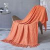 Nordic Knitted Throw Thread Blankets On The Bed Sofa Throw Travel Tv Nap Blankets Soft Towel Bed Plaid Tapestry