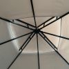10X10 Ft Outdoor Patio Garden Gazebo Canopy, Outdoor Shading, Gazebo Tent With Curtains
