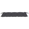 Garden Bench With Cushion 47.2" Solid Acacia Wood