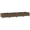 Raised Bed 63"X15.7"X9.1" Polypropylene