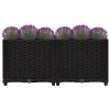 Raised Bed 31.5"X15.7"X15" Polypropylene