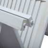 Sycamore Wood 8 Panel Screen Folding Louvered Room Divider