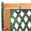 Garden Bench 48" Cast Iron And Solid Firwood