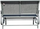 2 Person Swing Glider Chair Patio Swing Bench Rocking Seat For Outdoor Patio,Backyard,Deck Swimming Pool