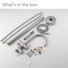Trustmade Double Handle Freestanding Tub Filler With Handshower - R01