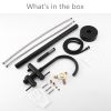 Trustmade Double Handle Freestanding Tub Filler With Handshower - R01