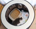 Portable Pet Soft Playpen, Pop Up Tent Indoor & Outdoor Use Durable Paw Kennel Cage, Waterproof Bottom Removable Top Puppy Pen